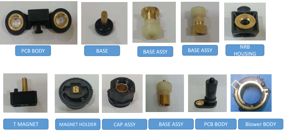 Brass Insert Molding Parts